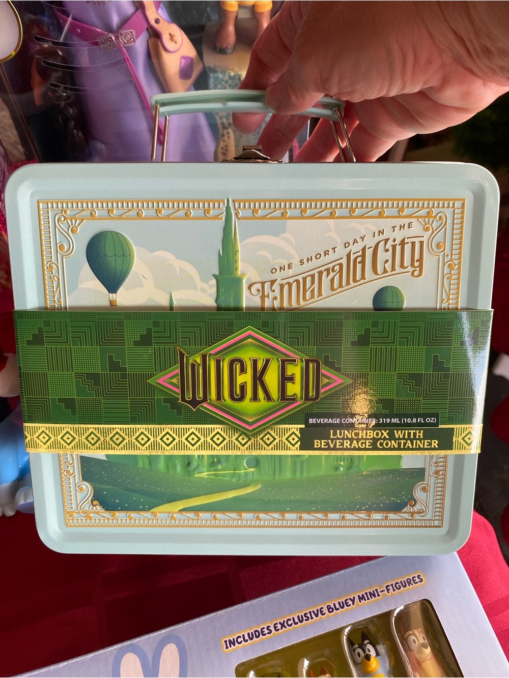 Wicked Emerald City Lunchbox - Mint Green NEW
